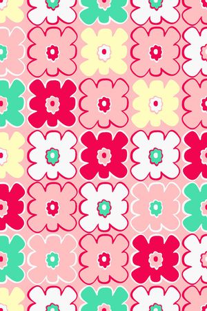 小花瓣印花华亿平台图片