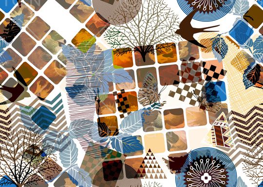 几何印花华亿平台图片