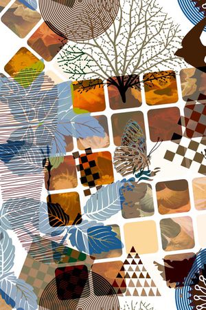 几何印花华亿平台图片