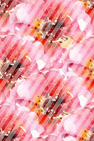 条纹印花华亿平台图片