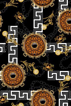 古典花纹印花华亿平台图片