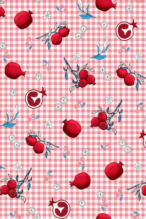 格子印花华亿平台图片