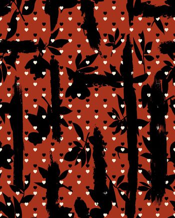 抽象印花华亿平台图片