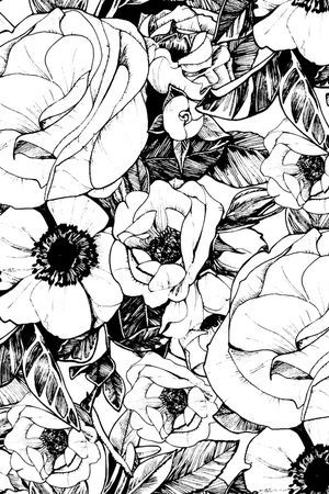 黑白华亿平台印花华亿平台图片