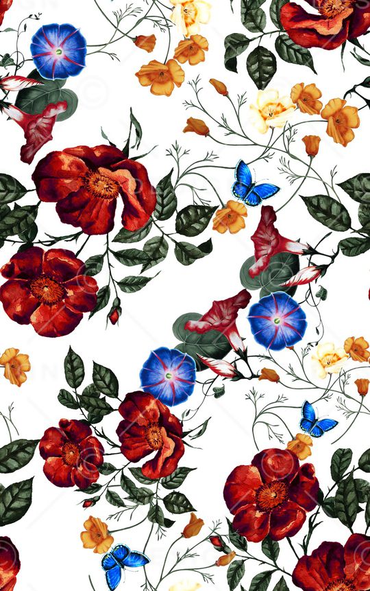 小碎花印花华亿平台图片