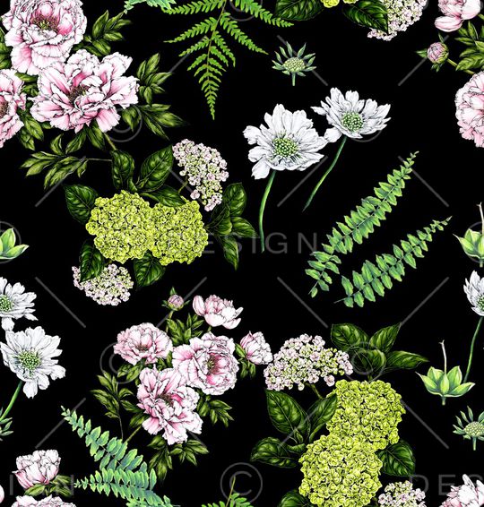 小碎花印花华亿平台图片