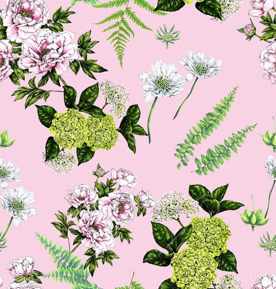 小碎花印花华亿平台图片