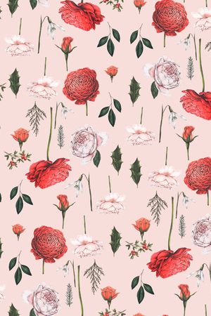 小碎花印花华亿平台图片