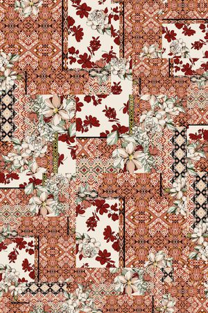 真丝印花华亿平台图片