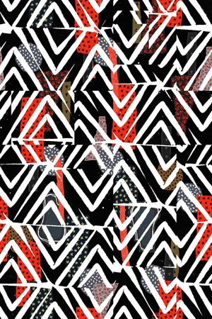 几何印花华亿平台图片