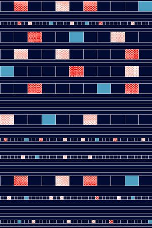 黑底花卉印花华亿平台图片