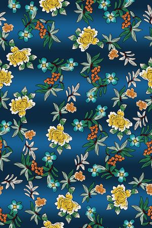 真丝印花华亿平台图片