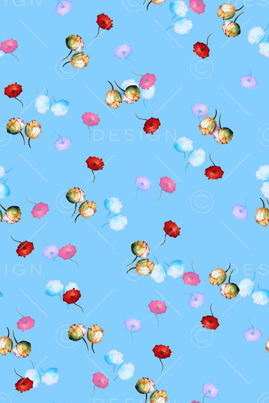 小碎花印花华亿平台图片