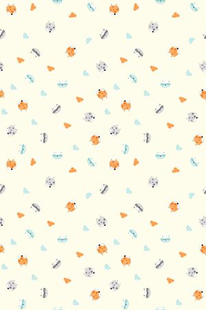 满排卡通印花华亿平台图片