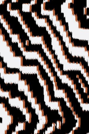 斑马纹印花华亿平台图片