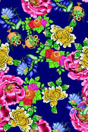 波西米亚印花华亿平台图片