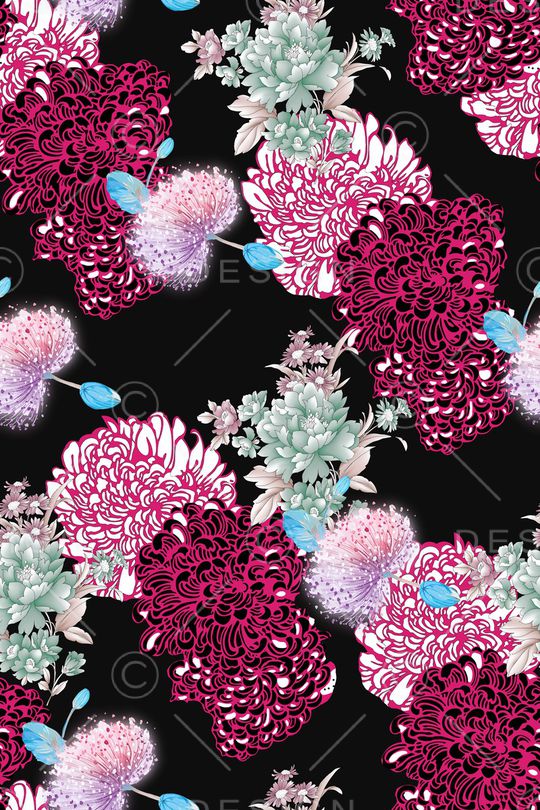 波西米亚印花华亿平台图片