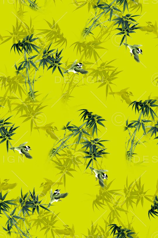 鸟印花华亿平台图片