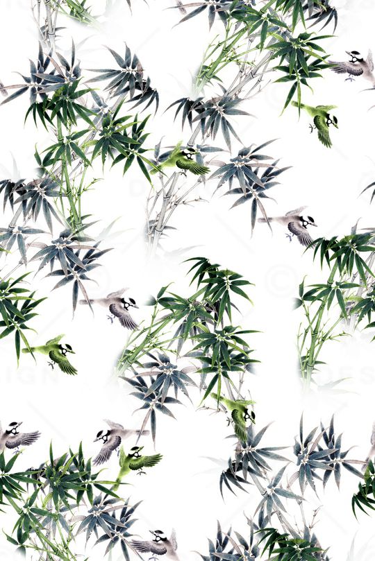 鸟印花华亿平台图片