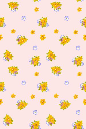 连衣裙印花华亿平台图片