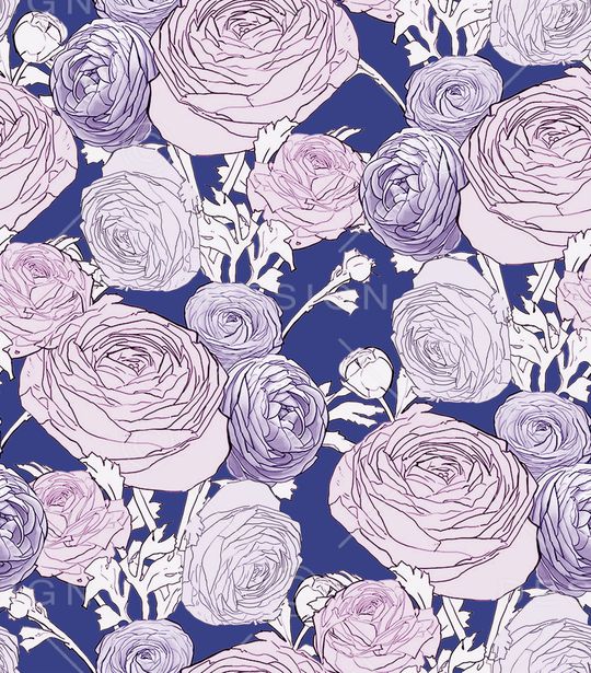 洋牡丹印花华亿平台图片