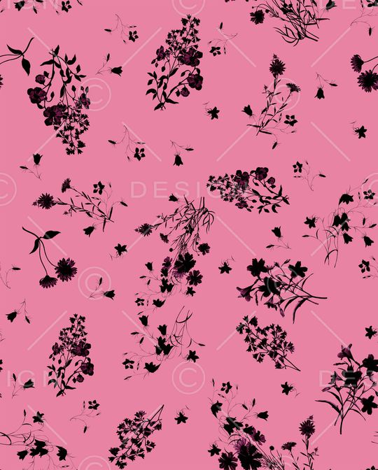 小碎花印花华亿平台图片