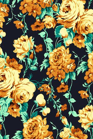 洋牡丹印花华亿平台图片