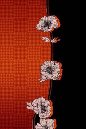 几何花卉印花华亿平台图片