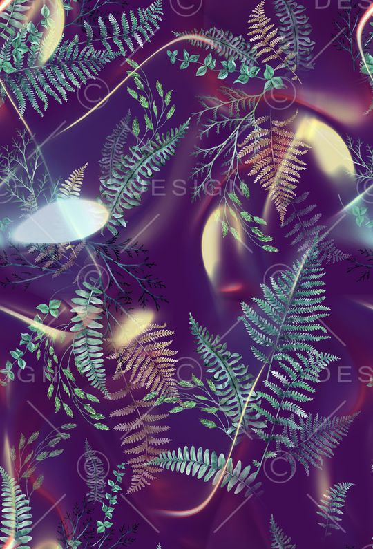 植物印花华亿平台图片