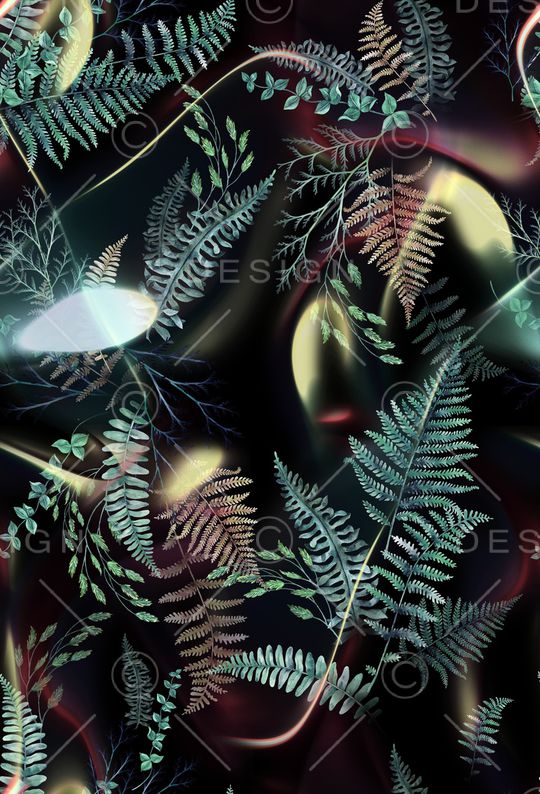 植物印花华亿平台图片