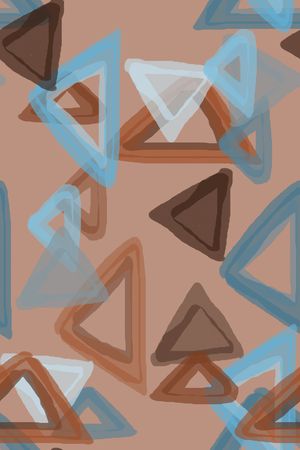 三角形印花华亿平台图片