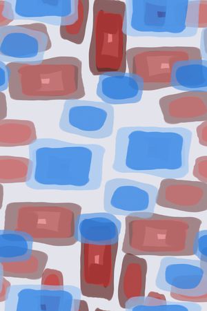 密铺几何印花华亿平台图片