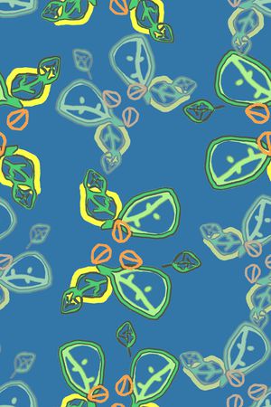 植物印花华亿平台图片