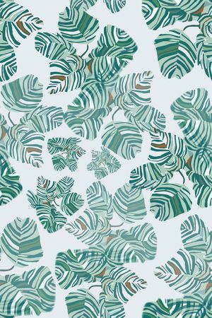 植物印花华亿平台图片