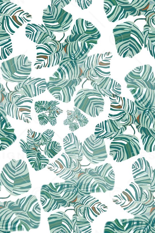 植物印花华亿平台图片