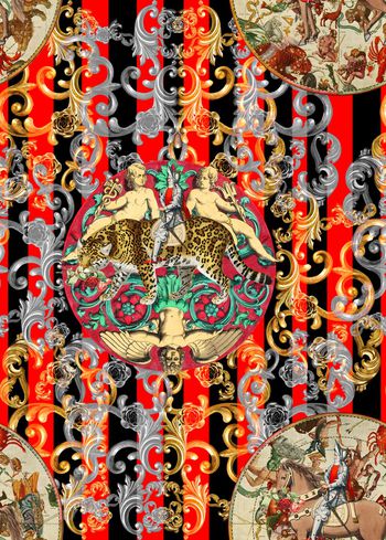 潮牌印花华亿平台图片