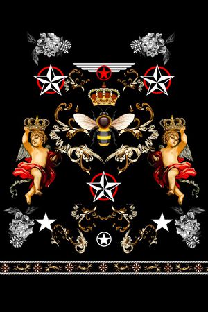 男装印花华亿平台图片