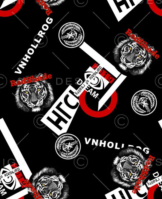 字母印花华亿平台图片