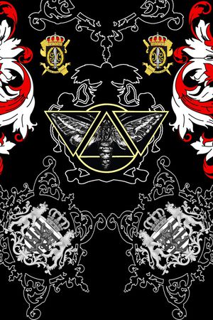 男装印花华亿平台图片