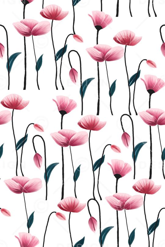 小清新印花华亿平台图片