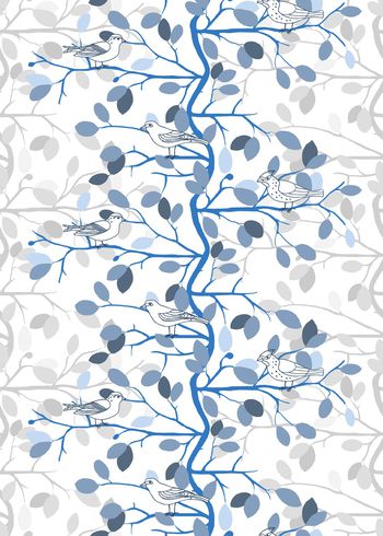 花鸟印花华亿平台图片