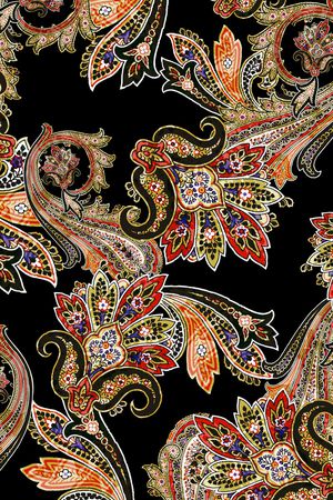 佩斯利印花华亿平台图片