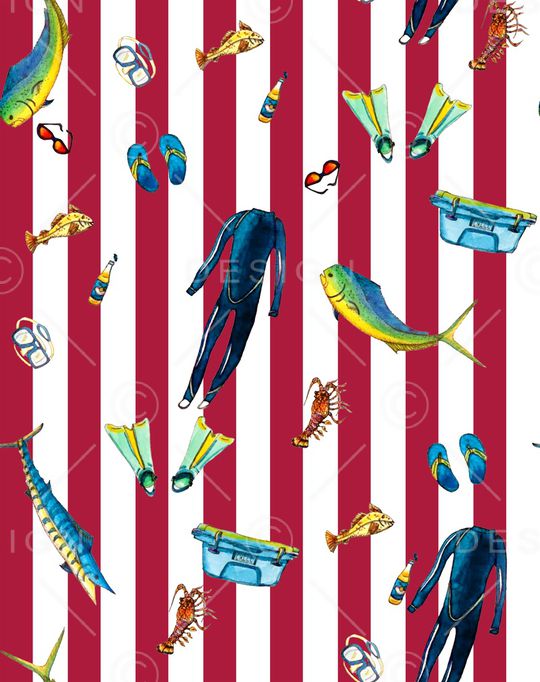 鲨鱼印花华亿平台图片