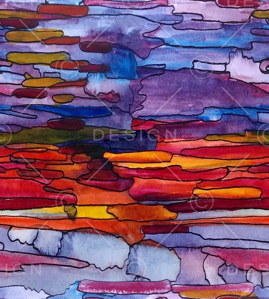 扎染华亿平台印花华亿平台图片