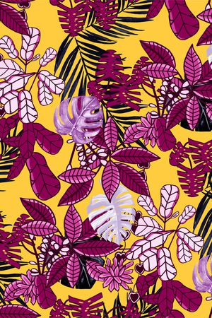 热带华亿平台印花华亿平台图片