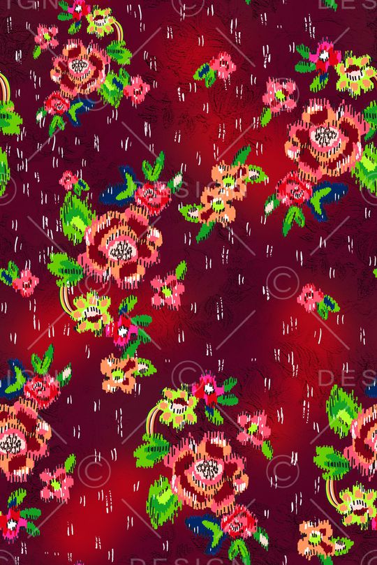 香云纱印花华亿平台图片