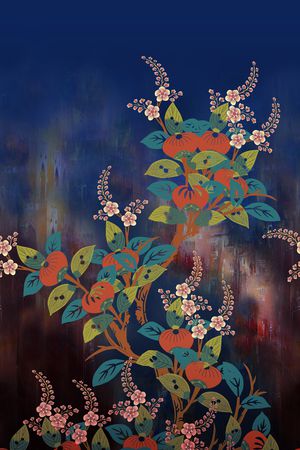 香云纱印花华亿平台图片