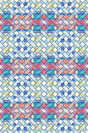 抽象印花华亿平台图片