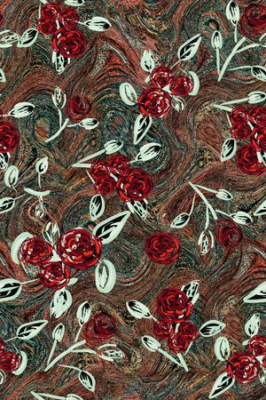 秋冬华亿平台印花华亿平台图片