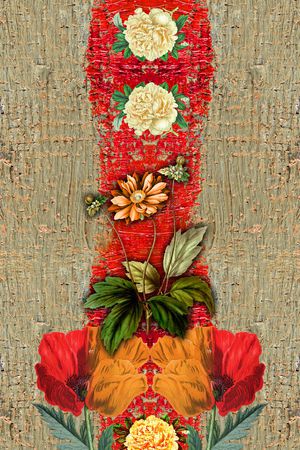 旗袍印花华亿平台图片